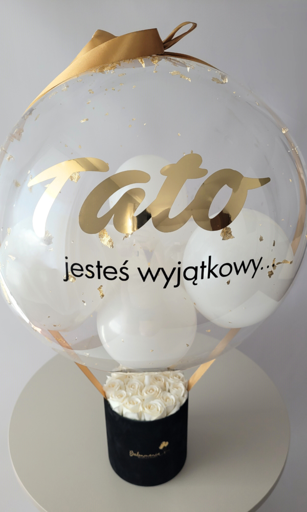 BalonBox z okazji Dnia Taty , prezent z dowolnymi napisami