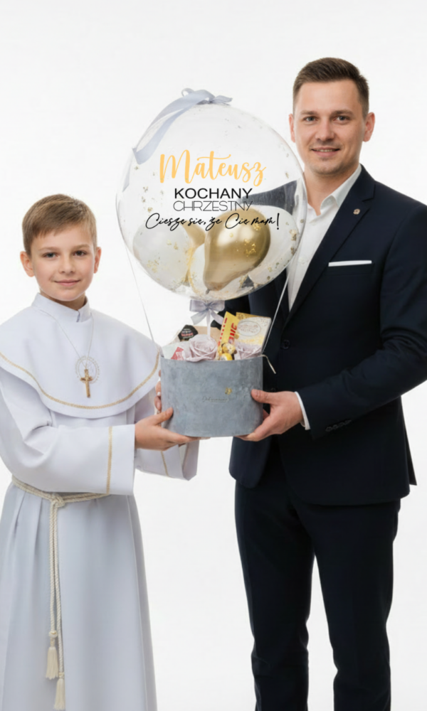 BalonBox Podziękowanie dla Ojca Chrzestnego
