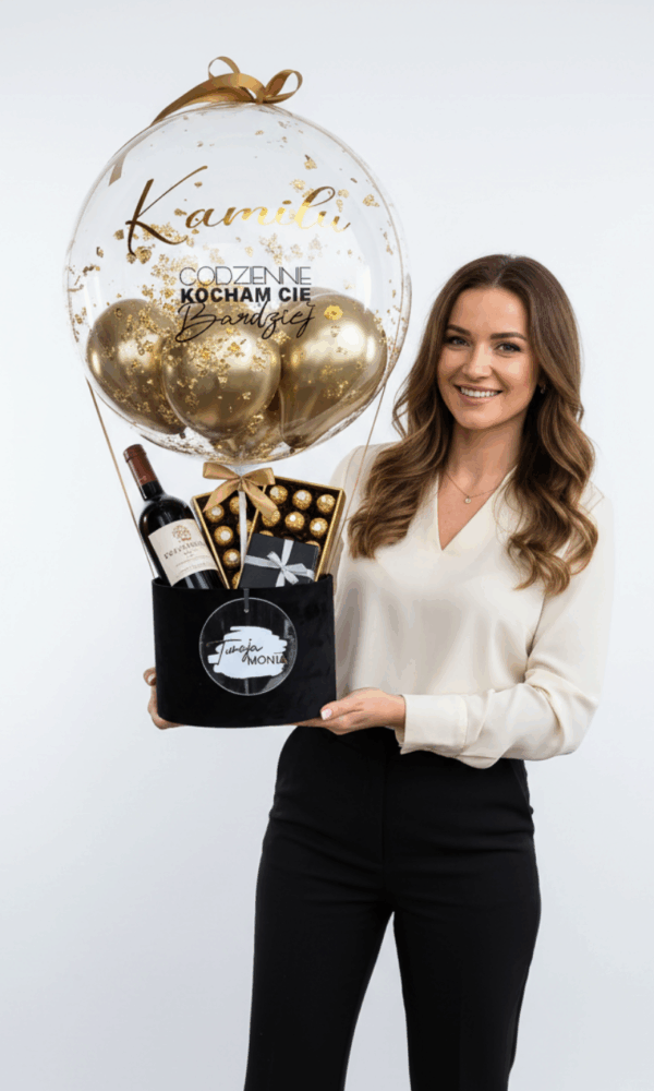 BalonBox z okazji walentynek | Prezent dla niego