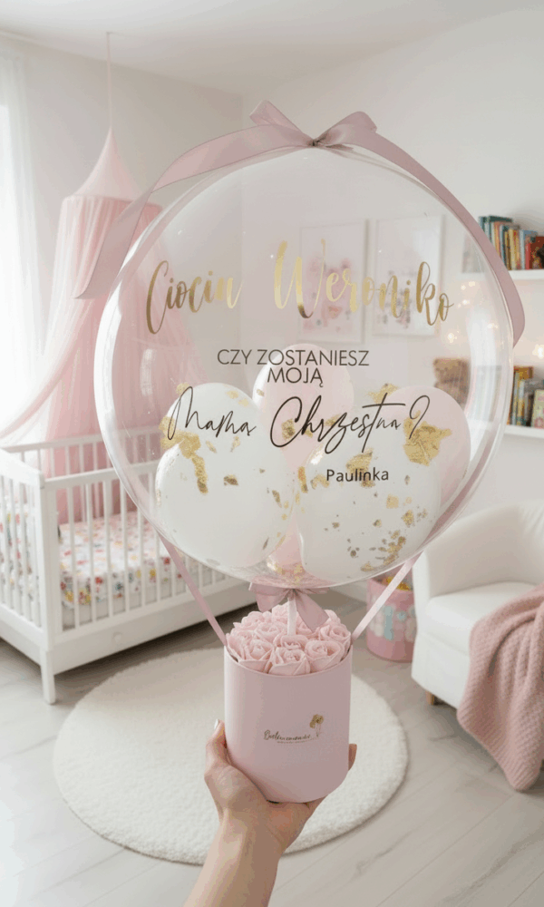 BalonBox czy zostaniesz moją Mamą Chrzestną ?